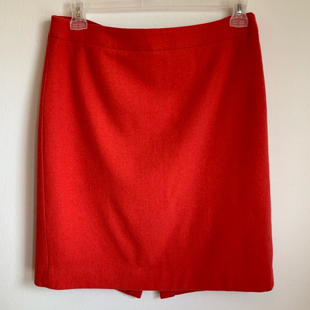 J. Crew Wool Pencil Skirt